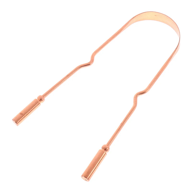 Pure Copper Tongue Scraper - Oral Hygiene Tool
