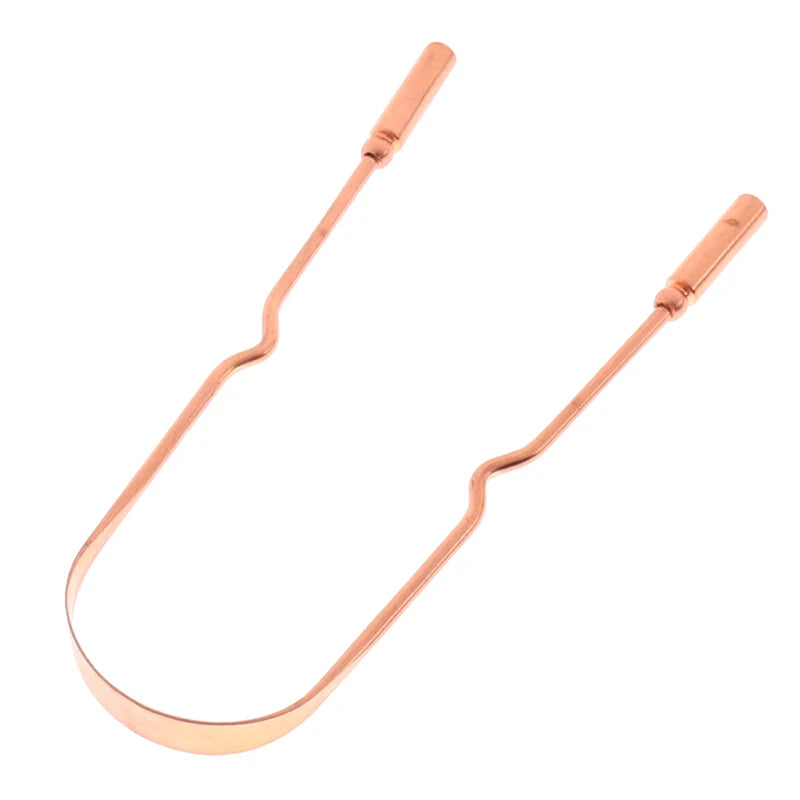 Pure Copper Tongue Scraper - Oral Hygiene Tool