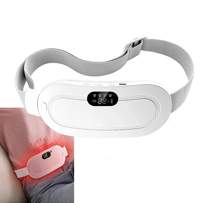 Heating Pad For Period Cramps 3-Speed Adjustment Portable Cordless Rechargeable Heating Pad For Menstrual Pain Relief Electric