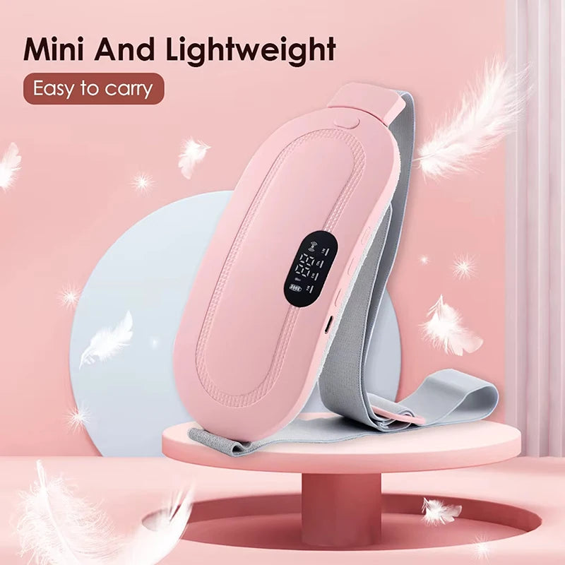 Heating Pad For Period Cramps 3-Speed Adjustment Portable Cordless Rechargeable Heating Pad For Menstrual Pain Relief Electric
