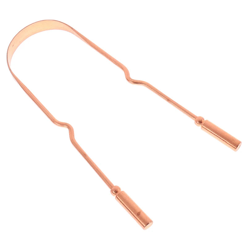 Pure Copper Tongue Scraper - Oral Hygiene Tool
