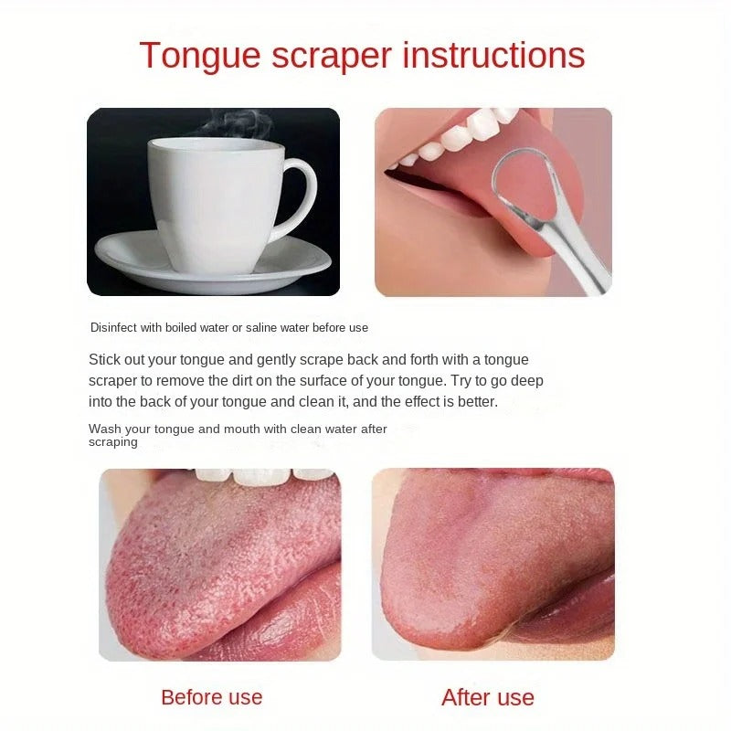 Tongue Cleaning Tools, Tongue scraper gift box set